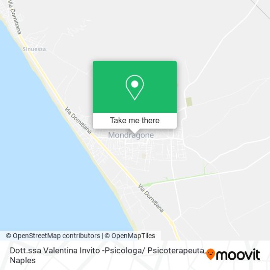 Dott.ssa Valentina Invito -Psicologa/ Psicoterapeuta map