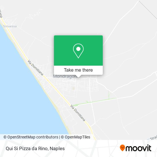 Qui Si Pizza da Rino map