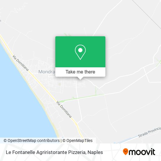 Le Fontanelle Agriristorante Pizzeria map