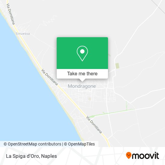 La Spiga d'Oro map