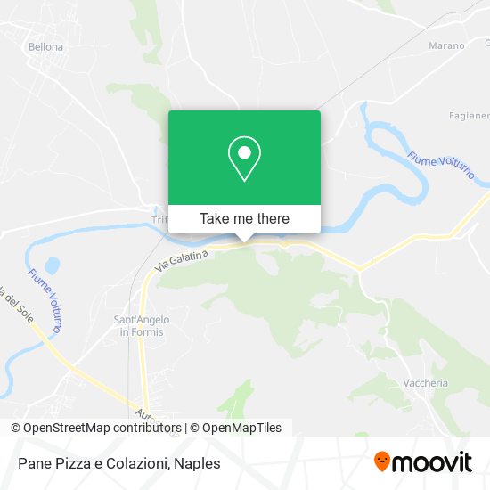 Pane Pizza e Colazioni map