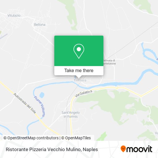 Ristorante Pizzeria Vecchio Mulino map