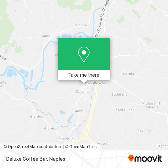 Deluxe Coffee Bar map