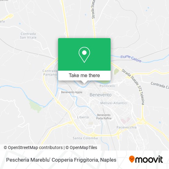 Pescheria Mareblu' Copperia Friggitoria map