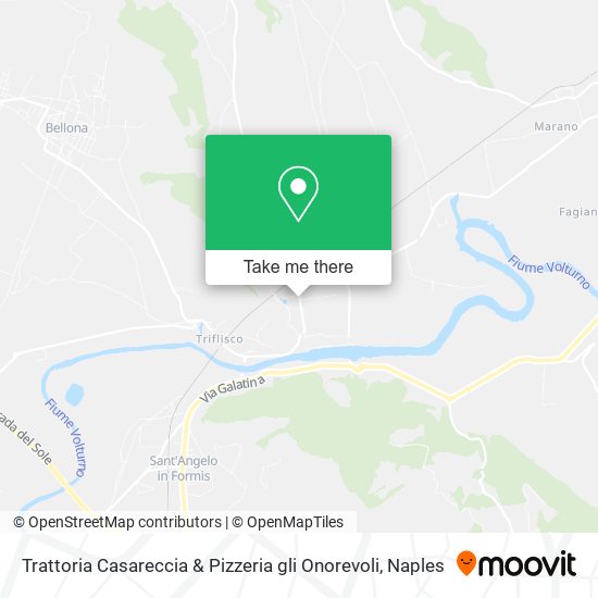 Trattoria Casareccia & Pizzeria gli Onorevoli map