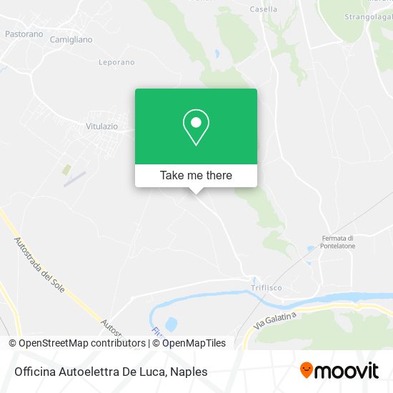 Officina Autoelettra De Luca map