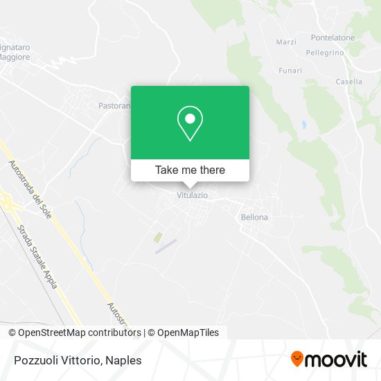 Pozzuoli Vittorio map