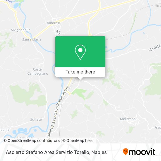 Ascierto Stefano Area Servizio Torello map