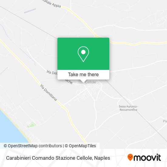 Carabinieri Comando Stazione Cellole map