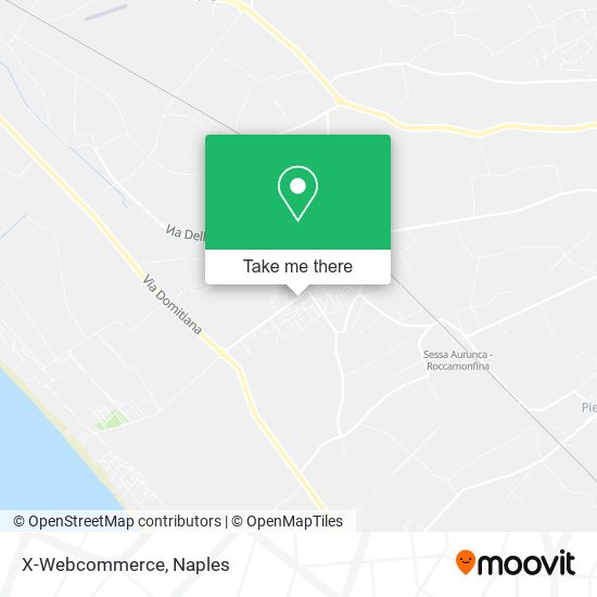 X-Webcommerce map
