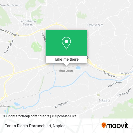 Tanita Riccio Parrucchieri map