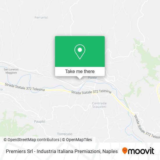 Premiers Srl - Industria Italiana Premiazioni map