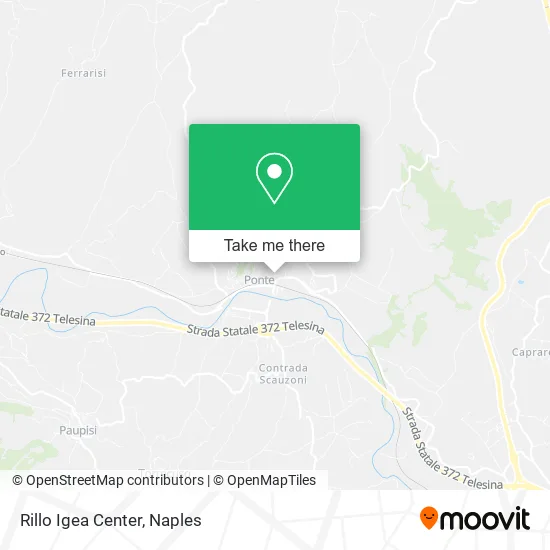 Rillo Igea Center map