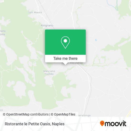 Ristorante le Petite Oasis map