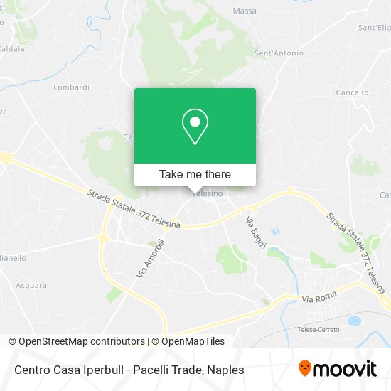 Centro Casa Iperbull - Pacelli Trade map