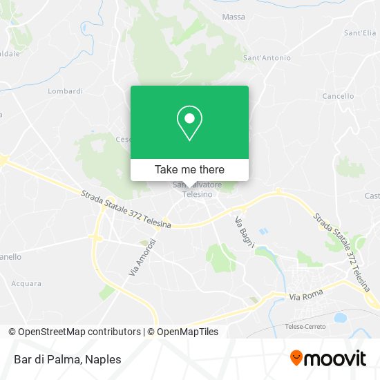 Bar di Palma map