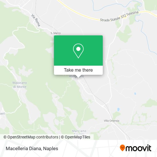 Macelleria Diana map
