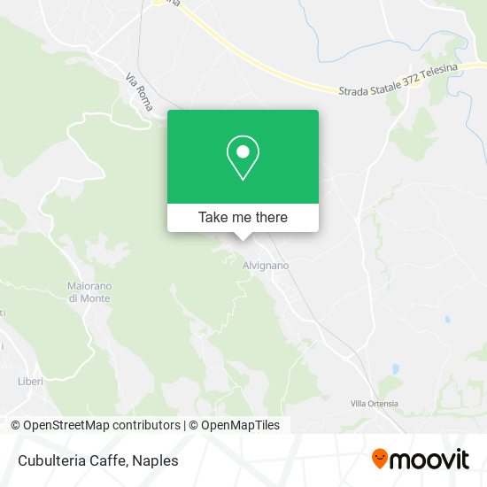 Cubulteria Caffe map