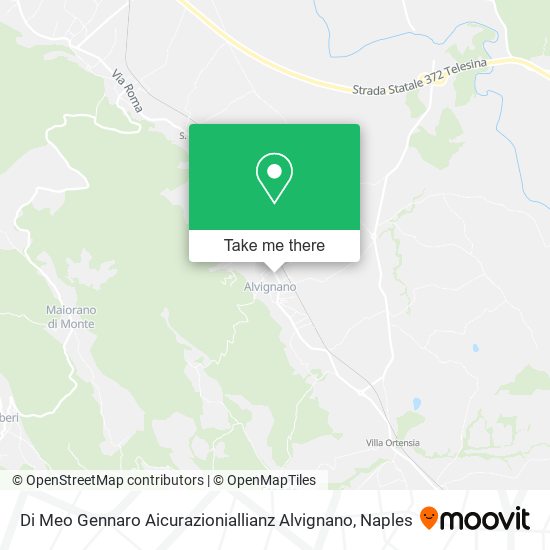 Di Meo Gennaro Aicurazioniallianz Alvignano map