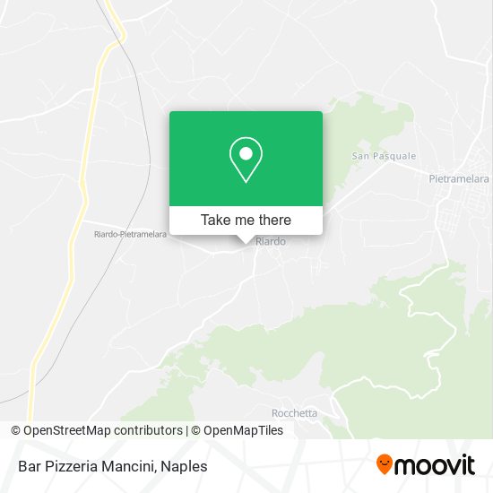 Bar Pizzeria Mancini map