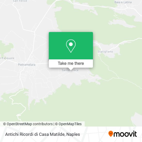 Antichi Ricordi di Casa Matilde map