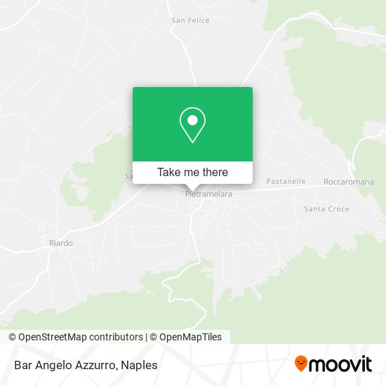 Bar Angelo Azzurro map