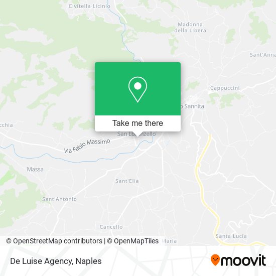 De Luise Agency map
