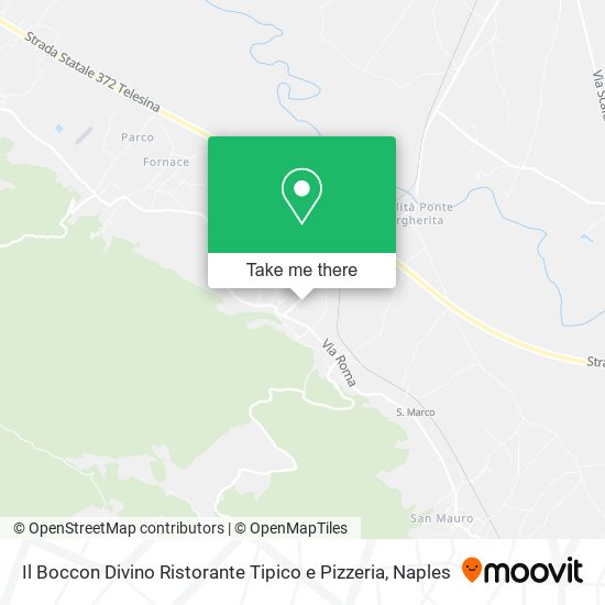 Il Boccon Divino Ristorante Tipico e Pizzeria map