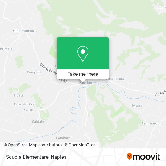 Scuola Elementare map