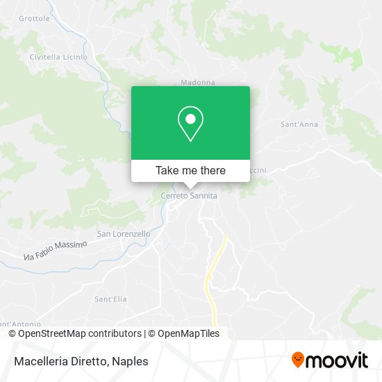 Macelleria Diretto map