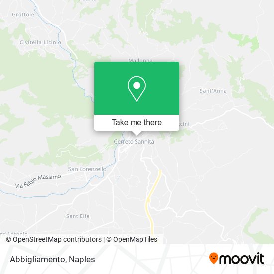Abbigliamento map