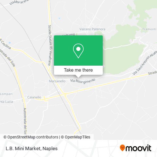 L.B. Mini Market map