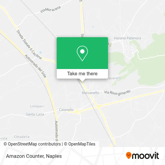 Amazon Counter map