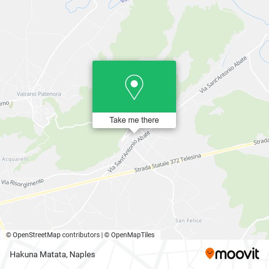 Hakuna Matata map