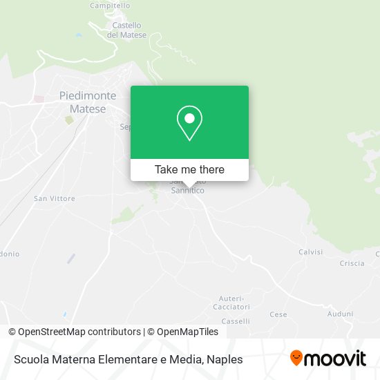 Scuola Materna Elementare e Media map