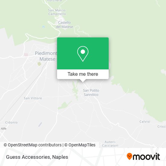 Guess Accessories map