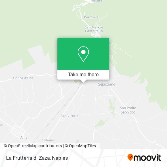 La Frutteria di Zaza map