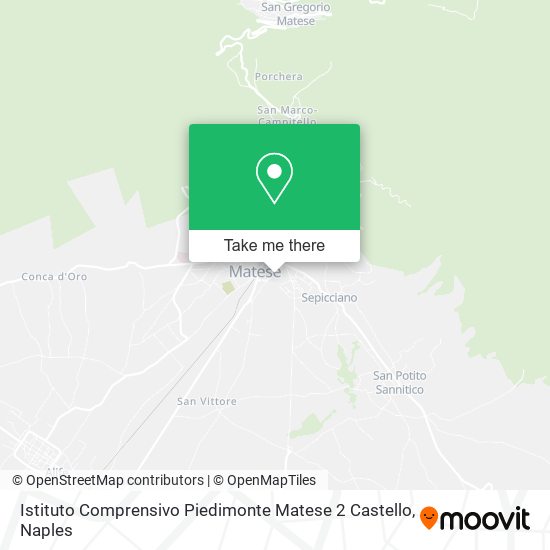 Istituto Comprensivo Piedimonte Matese 2 Castello map