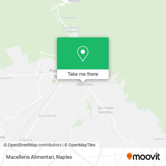 Macelleria Alimentari map