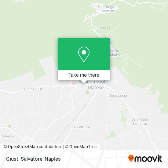 Giusti Salvatore map