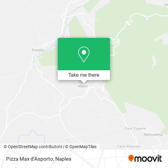 Pizza Max d'Asporto map