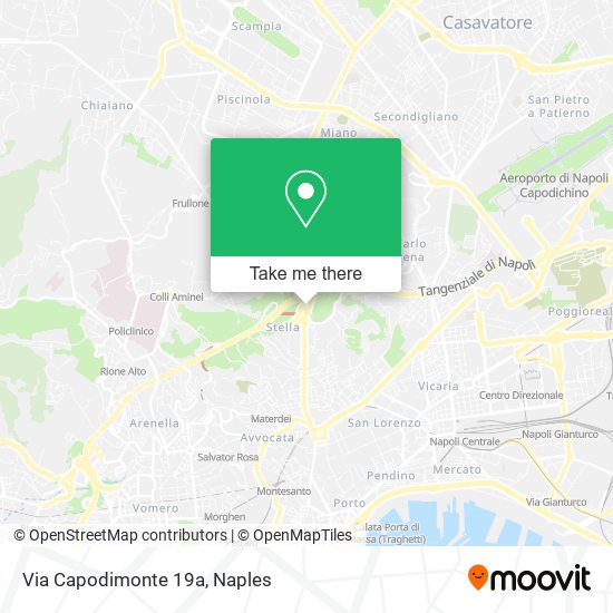 Via Capodimonte  19a map