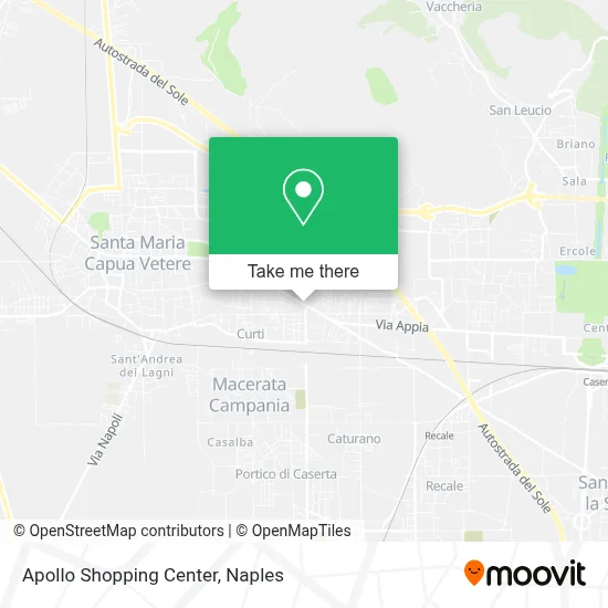 Apollo Shopping Center map