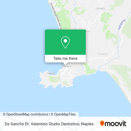 De Sanctis Dr. Valentino Studio Dentistico map