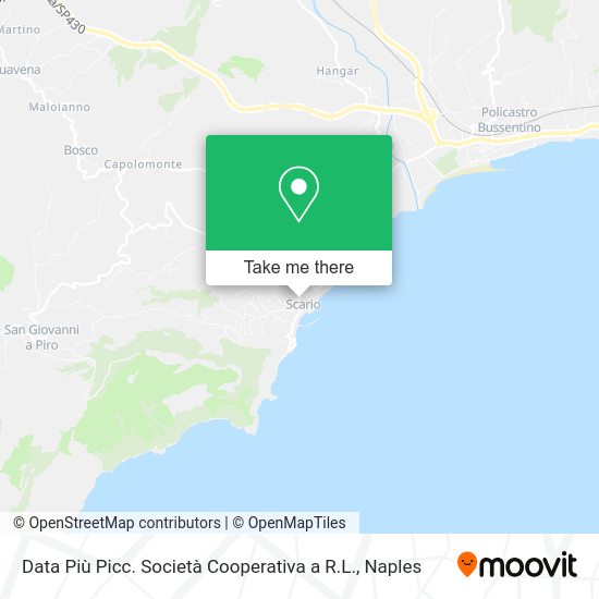 Data Più Picc. Società Cooperativa a R.L. map