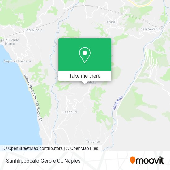 Sanfilippocalo Gero e C. map