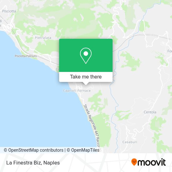 La Finestra Biz map