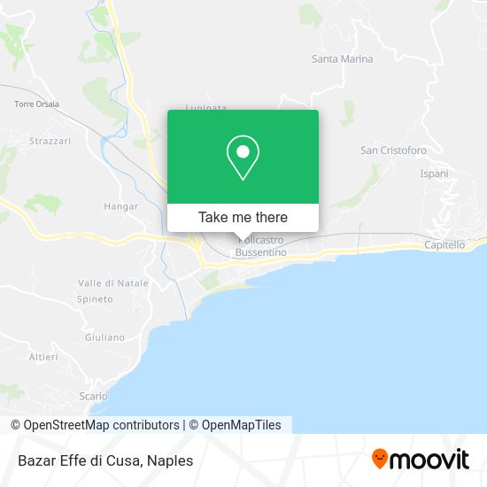Bazar Effe di Cusa map