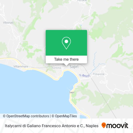 Italycarni di Galiano Francesco Antonio e C. map