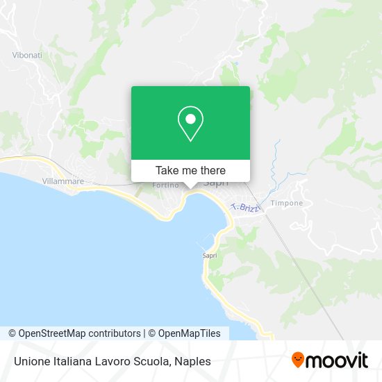 Unione Italiana Lavoro Scuola map